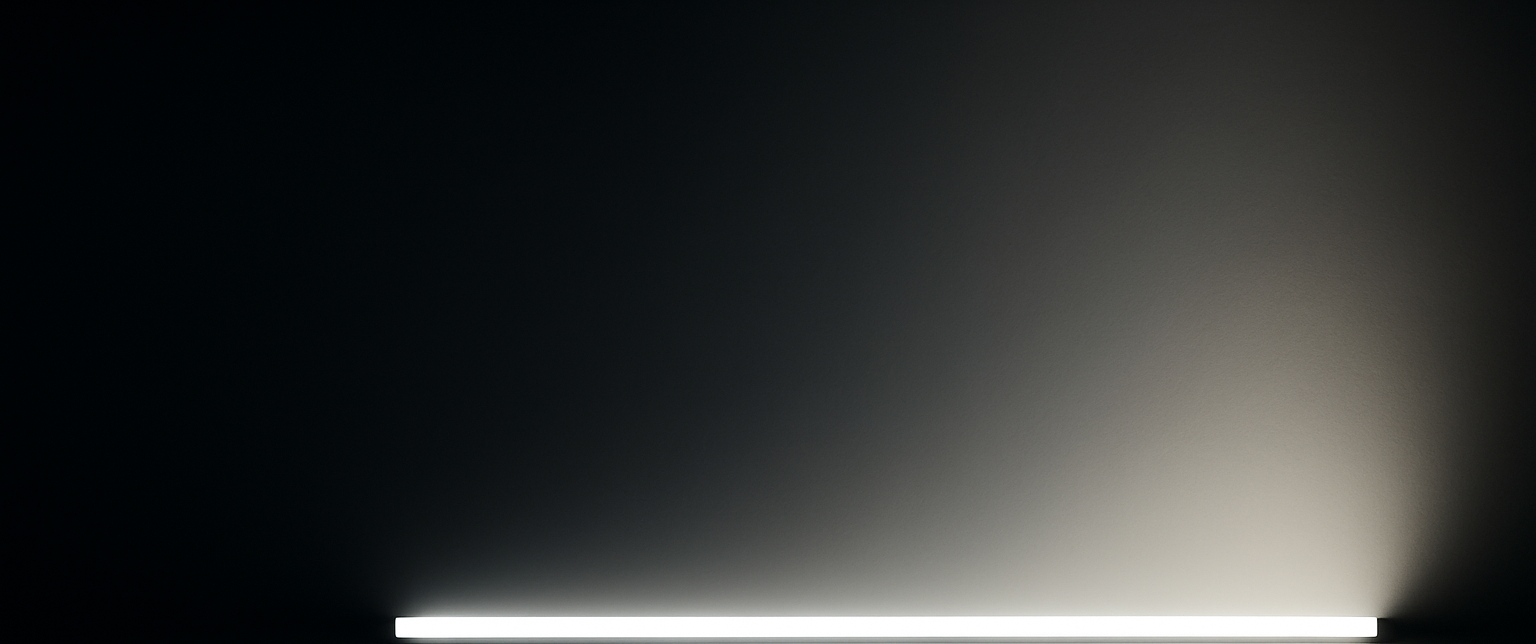 dark background gradient lighting with one sider brighter than other. something like lonh led light shining throughout the image